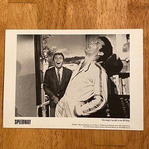 Speedway Laughs it up with co-star Bill Bixby